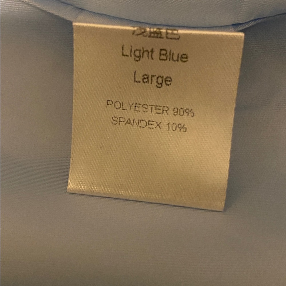 Light blue women’s blazer with shoulder pads - Picture 8 of 8